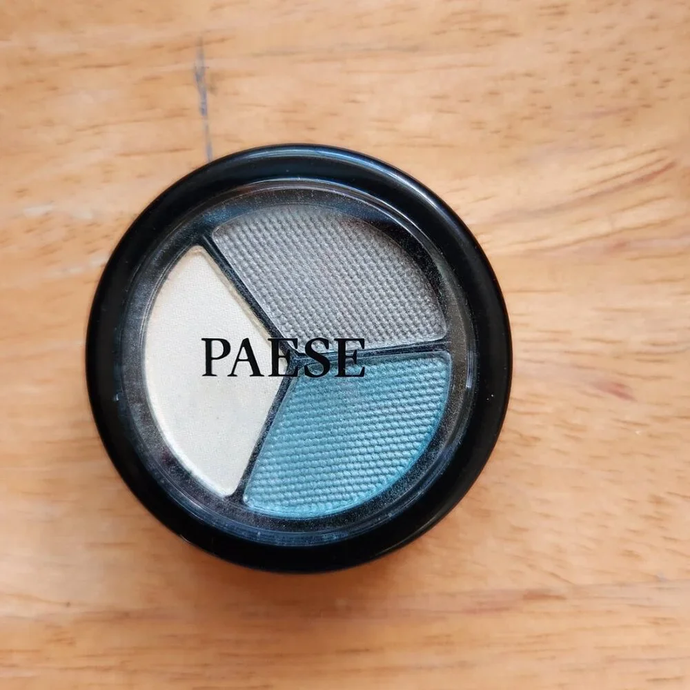 Paese Opal Eyeshadows Trio Perl Silk #236 Lady Of The Lake Beige Taupe Green blu